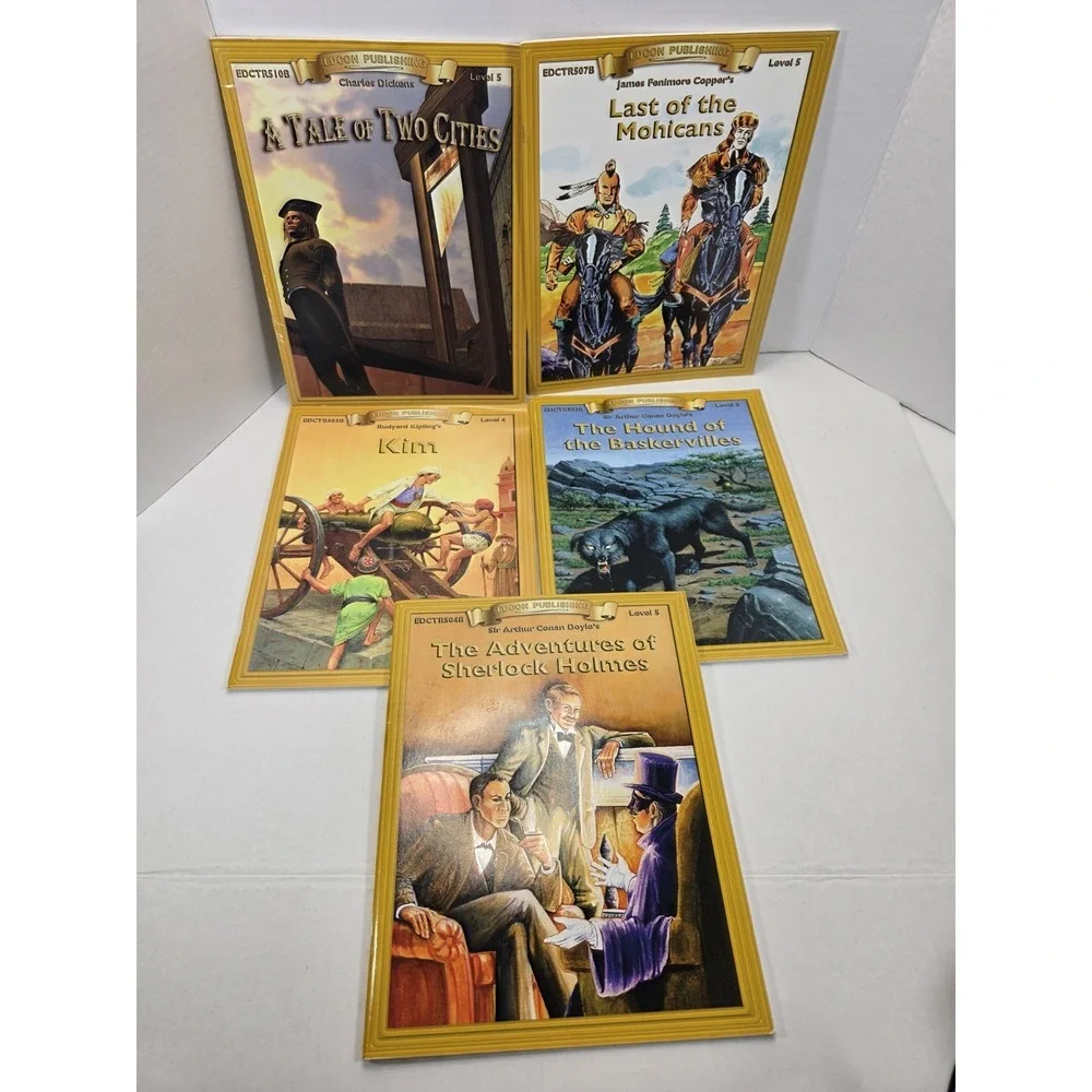 EDCON Bring The Classics To Life Series Level 5 Set Of 5 Paperback Books History